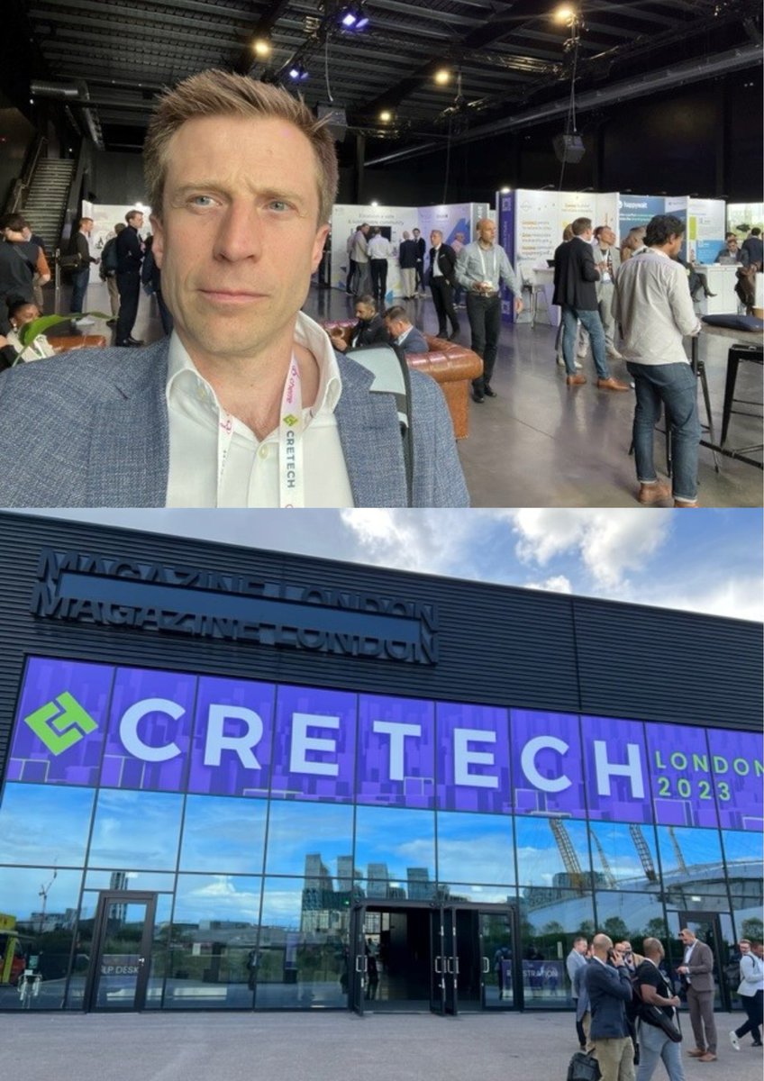 It was a real pleasure to take part in the <a href="/cretech/">#PropTech</a> London keynote conversation with BPF CEO <a href="/MelanieLeech4/">Melanie Leech</a>. #CRETechLondon2023