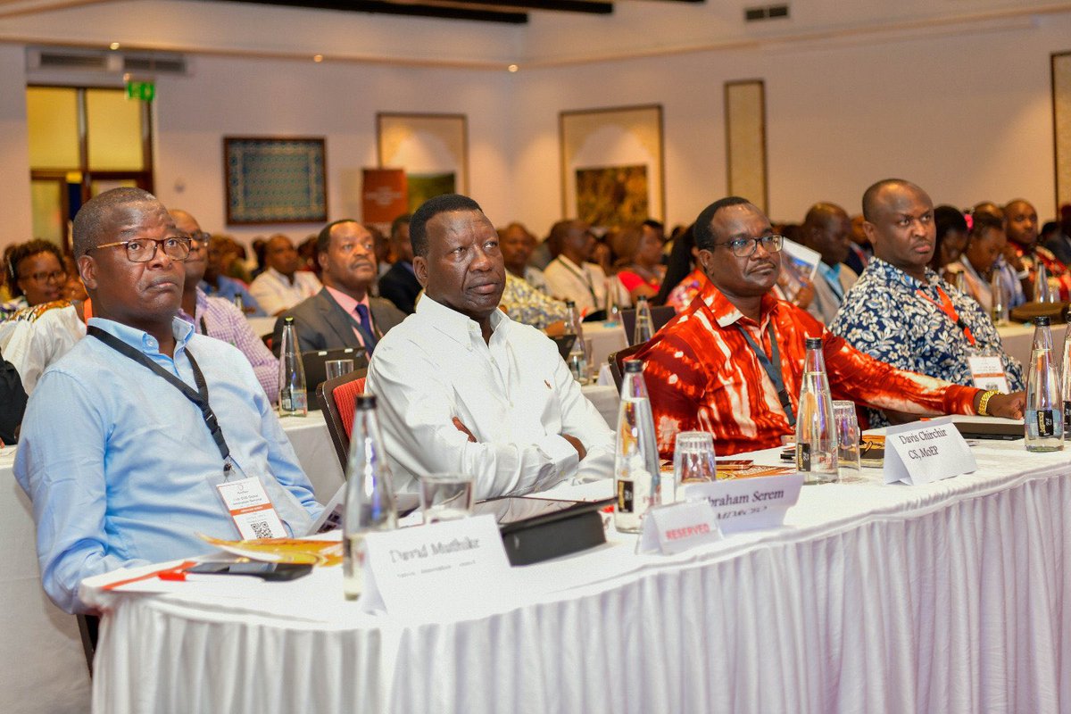 GeorgeDrammeh's tweet photo. Thrilled to have served as MC during today’s session of @KenGenKenya’s G2G innovation seminar . The event was graced by @EnergyMinK CS, Hon. Davis Chirchir. Message: Innovation is the key to thriving in the ever evolving energy sector. #KenGenG2G2023 #GreenEnergyKE https://t.co/E1DvESfi32