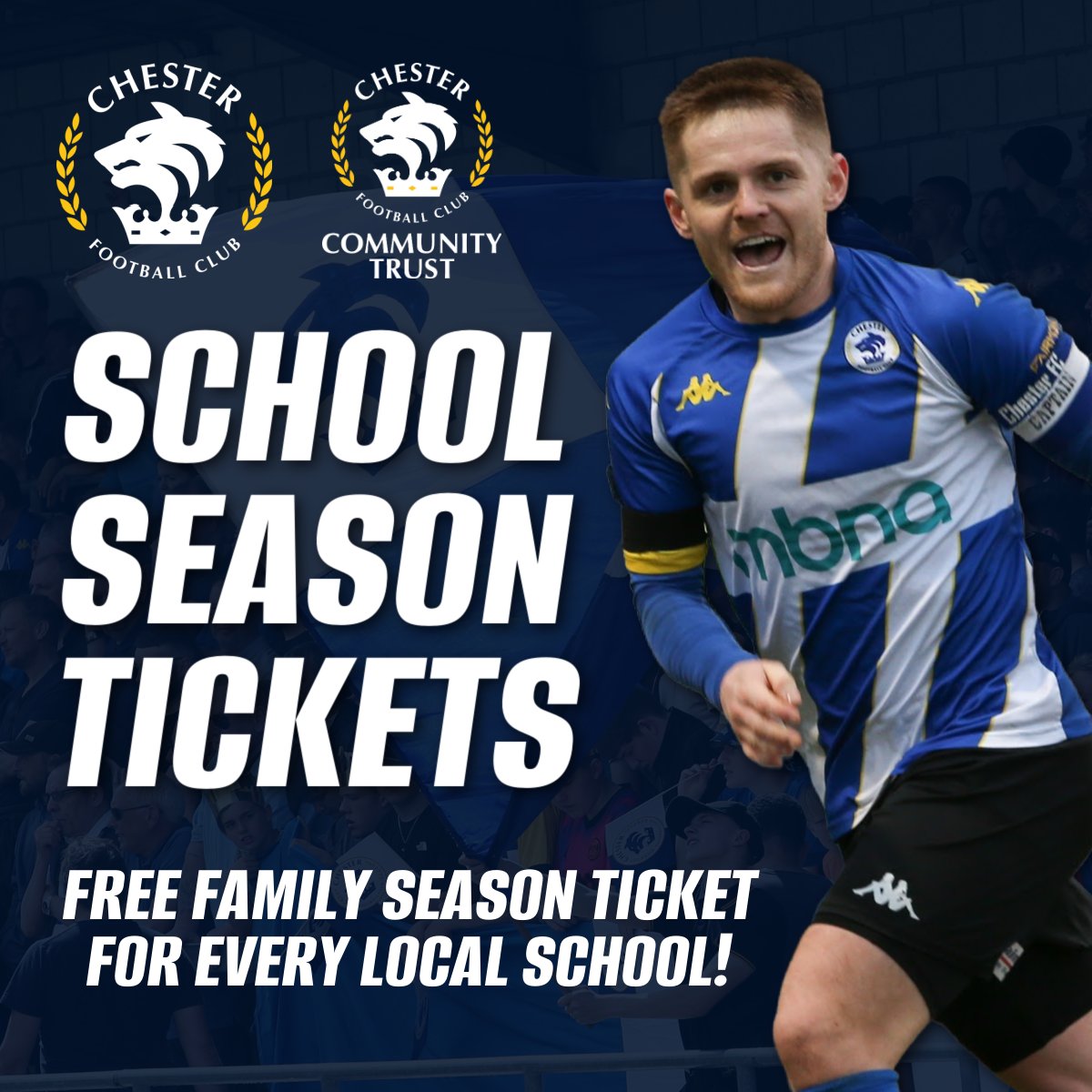 Chester FC Community Trust on Twitter "🎫 We are delighted to be