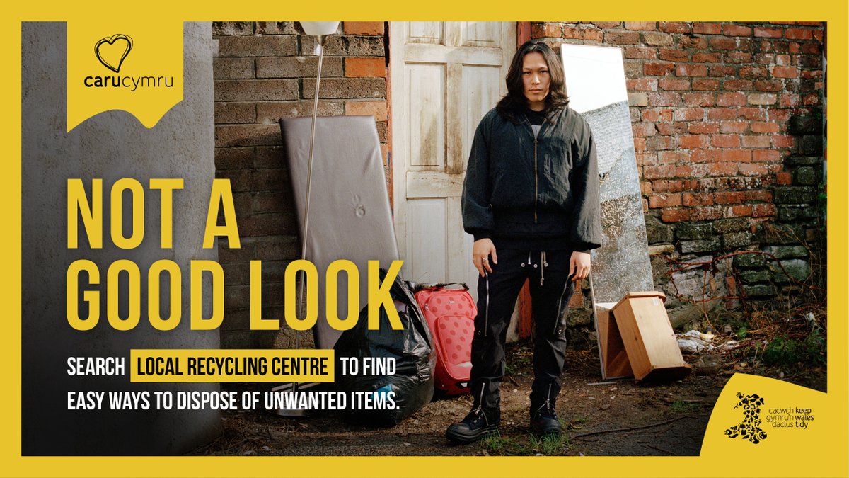 Leaving Uni for the summer? 🌞 Furniture on its last legs?🪑

It's #NotAGoodLook to abandon it on your street.

Take your broken items to the local recycling centre.

Always check they are a licensed waste carrier with Natural Resources Wales 

#CaruCymru