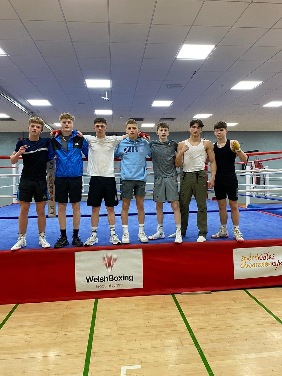 Great prep camp with the Youth and Junior boxers. All in a good place and ready for the Boxam tournament in Spain next week. @WelshBoxing @Sean1mc