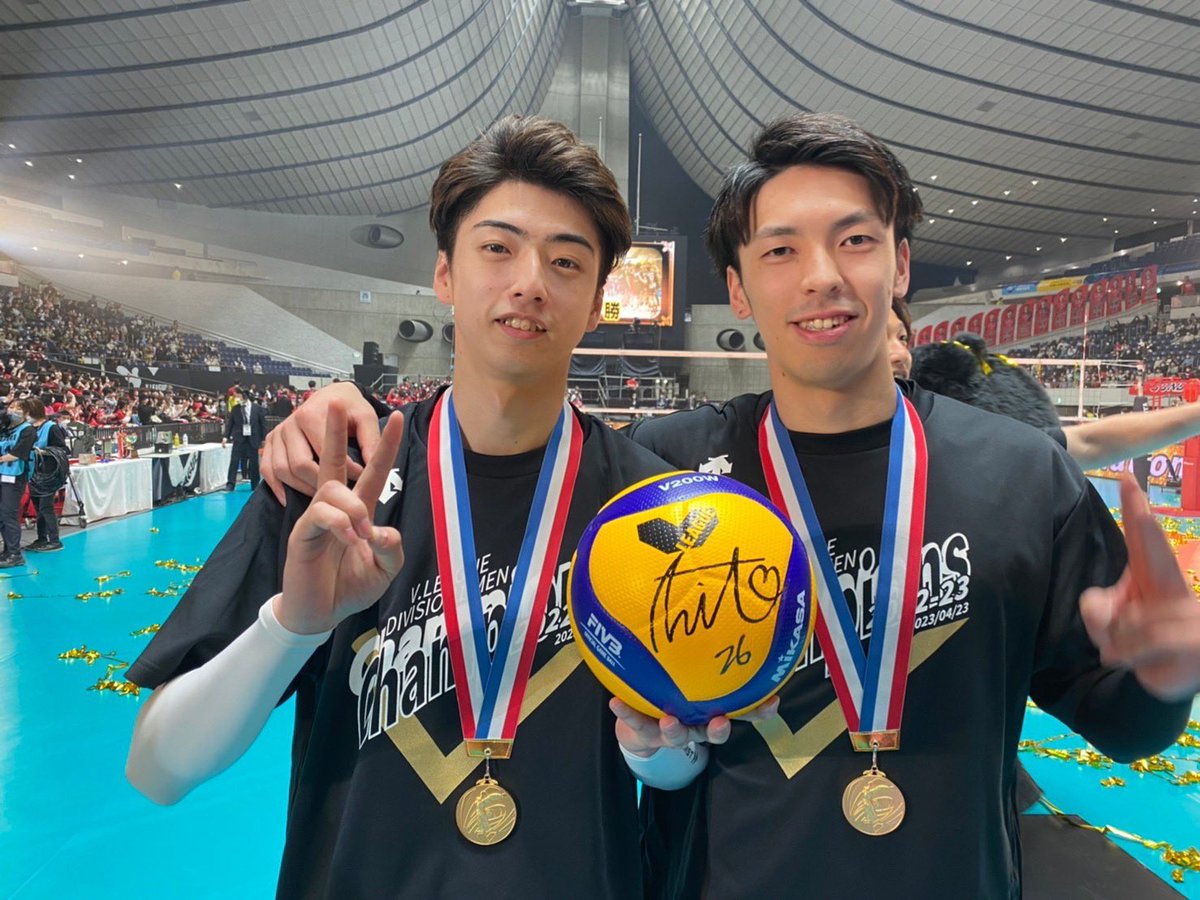 2022-23season V LEAGUE DIVISION1 MEN Thank you for your support.