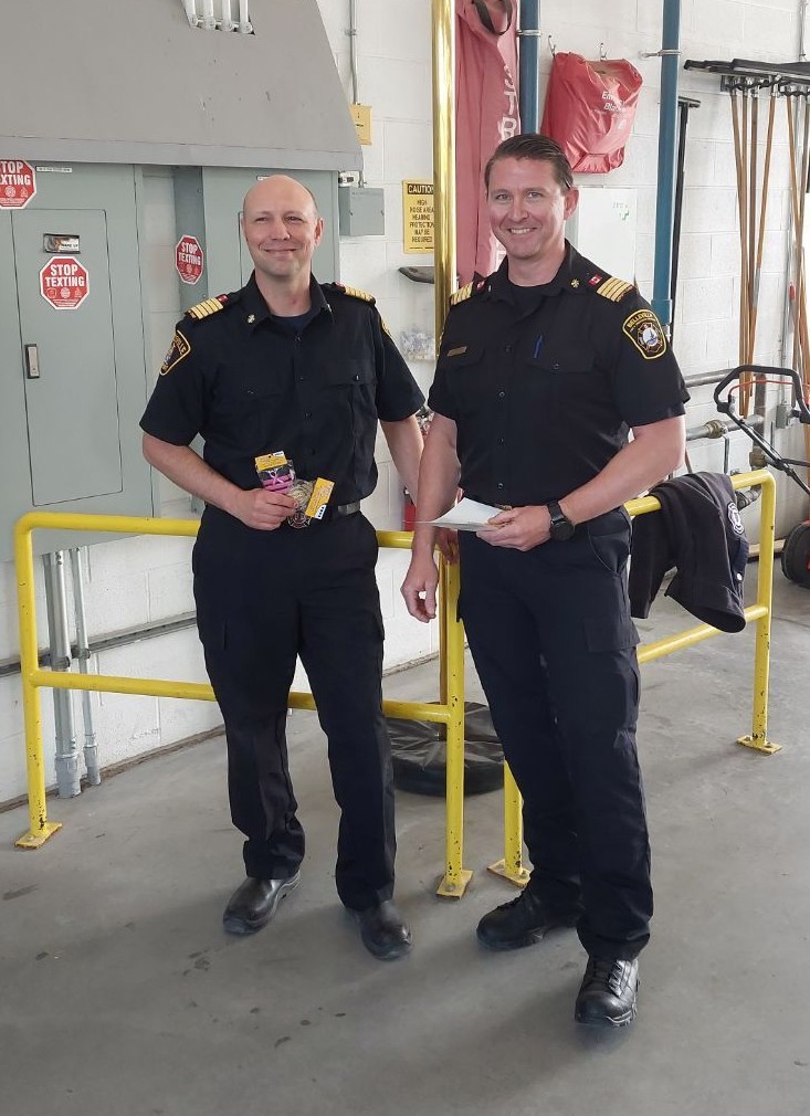 Congratulations, Dan Smith, on your appointment to Fire Chief of Belleville Fire &amp; Emergency Services.  I look forward to working with you and guiding the Department in the coming years.