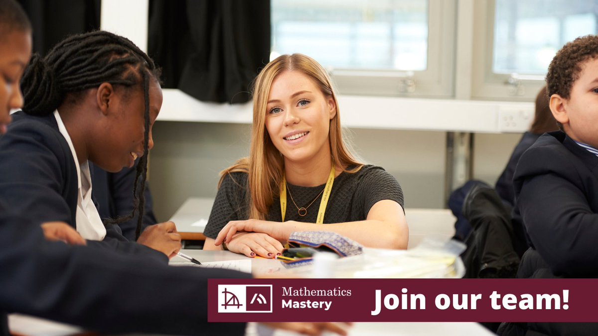 Join our <a href="/MathsMastery/">Mathematics Mastery</a> team!

Help transform the learning experience of thousands of KS3 &amp; KS4 students as Principal Design Lead.

An exciting opportunity to be responsible for the research and development of our mathematics curriculum and CPD programmes: ow.ly/eZnJ50Ojw1v