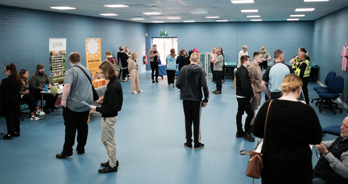 SWFCCP's tweet photo. Yesterday, we hosted our first Jobs Fair, for young people, at Hillsborough Stadium.
#GetIntoWork #Careers #Employability https://t.co/6R8NDffuZQ