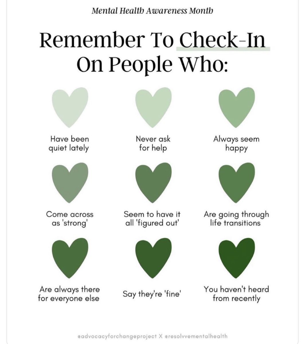 DLSDCounselors's tweet photo. Something to consider during #MentalHealthAwarenessMonth💚
#DLTogether https://t.co/Fzpf1bDLEt