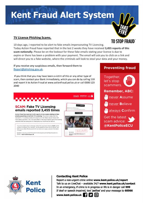 Kent Fraud Alert System in Westgate-On-Sea, Kent hugofox.com/news/kent-frau…