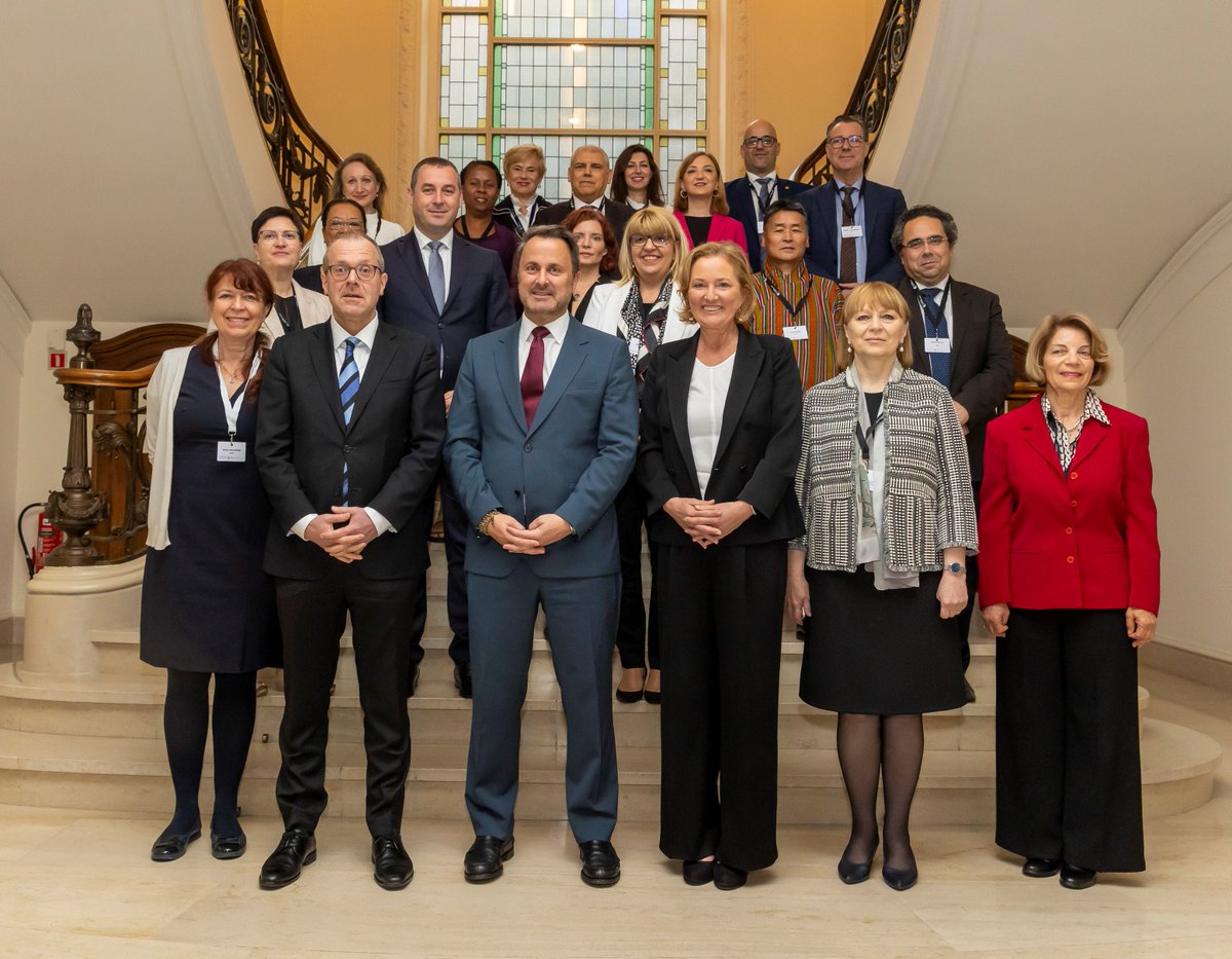LenertPaulette's tweet photo. Iโm happy to welcome the health ministers & their delegations for the 9th High Level Meeting of the @WHO's Small Countries Initiative taking place in ๐ฑ๐บ. The main topics are: digitalisation, mental health, equity & development of human resources. ๐ฆ๐ฉ๐จ๐พ๐ช๐ช๐ฎ๐ธ๐ฑ๐ป๐ฒ๐น๐ฒ๐จ๐ฒ๐ช๐ธ๐ฒ๐ธ๐ฎ #WHOSCI23 https://t.co/7NKoETY2QS