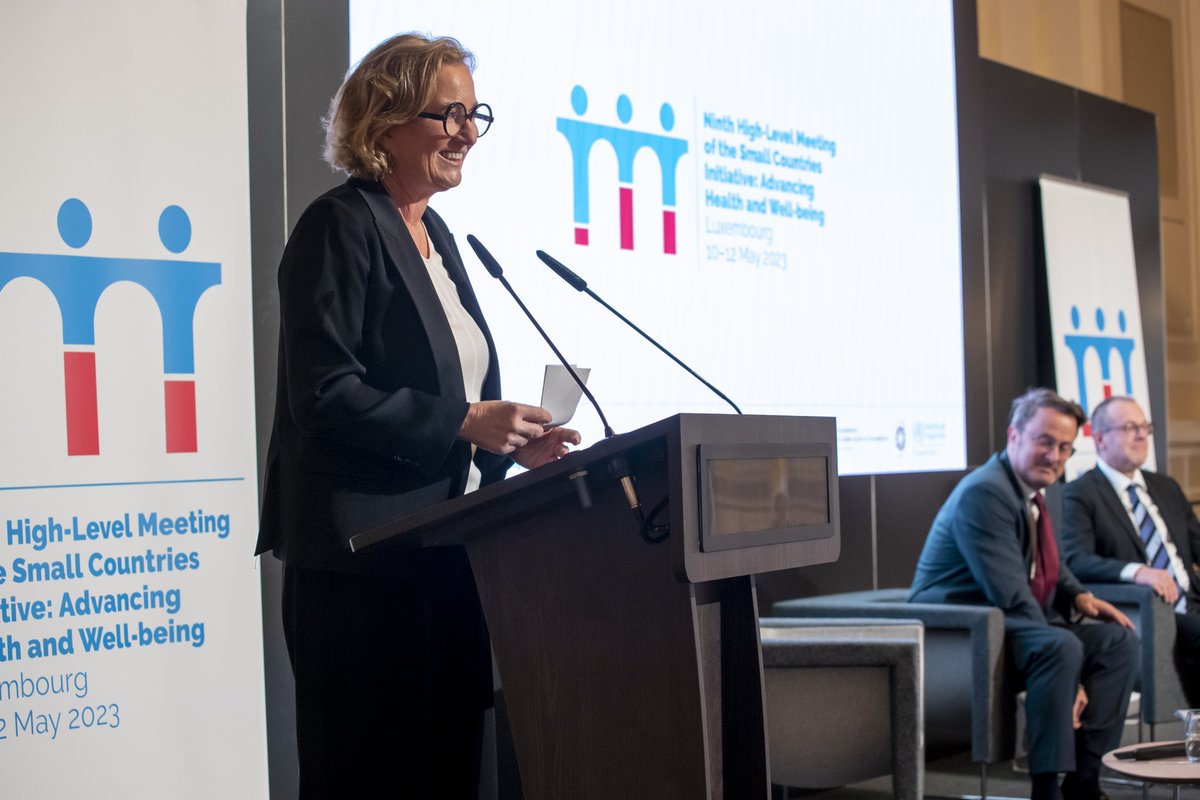 LenertPaulette's tweet photo. Iโm happy to welcome the health ministers & their delegations for the 9th High Level Meeting of the @WHO's Small Countries Initiative taking place in ๐ฑ๐บ. The main topics are: digitalisation, mental health, equity & development of human resources. ๐ฆ๐ฉ๐จ๐พ๐ช๐ช๐ฎ๐ธ๐ฑ๐ป๐ฒ๐น๐ฒ๐จ๐ฒ๐ช๐ธ๐ฒ๐ธ๐ฎ #WHOSCI23 https://t.co/7NKoETY2QS