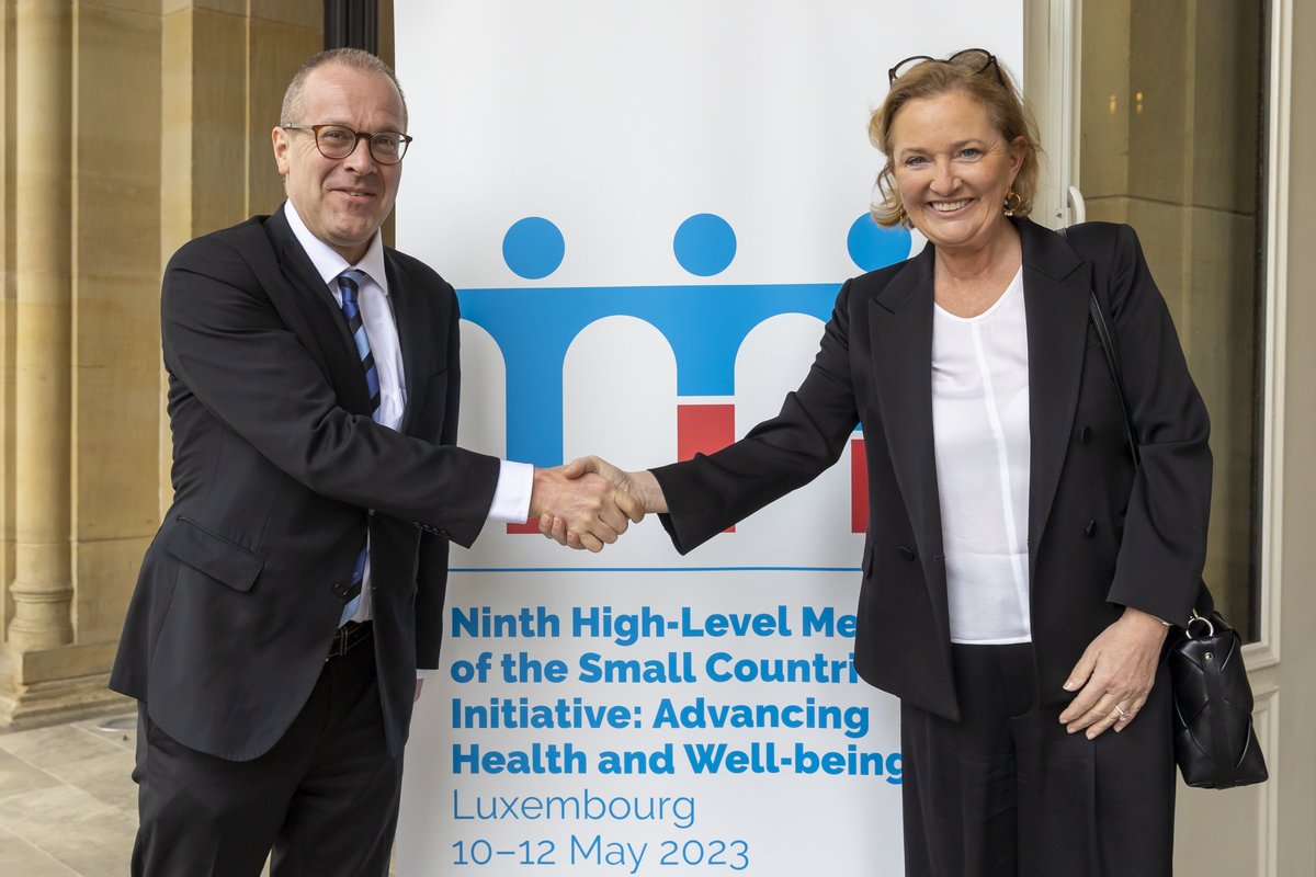 LenertPaulette's tweet photo. Iโm happy to welcome the health ministers & their delegations for the 9th High Level Meeting of the @WHO's Small Countries Initiative taking place in ๐ฑ๐บ. The main topics are: digitalisation, mental health, equity & development of human resources. ๐ฆ๐ฉ๐จ๐พ๐ช๐ช๐ฎ๐ธ๐ฑ๐ป๐ฒ๐น๐ฒ๐จ๐ฒ๐ช๐ธ๐ฒ๐ธ๐ฎ #WHOSCI23 https://t.co/7NKoETY2QS