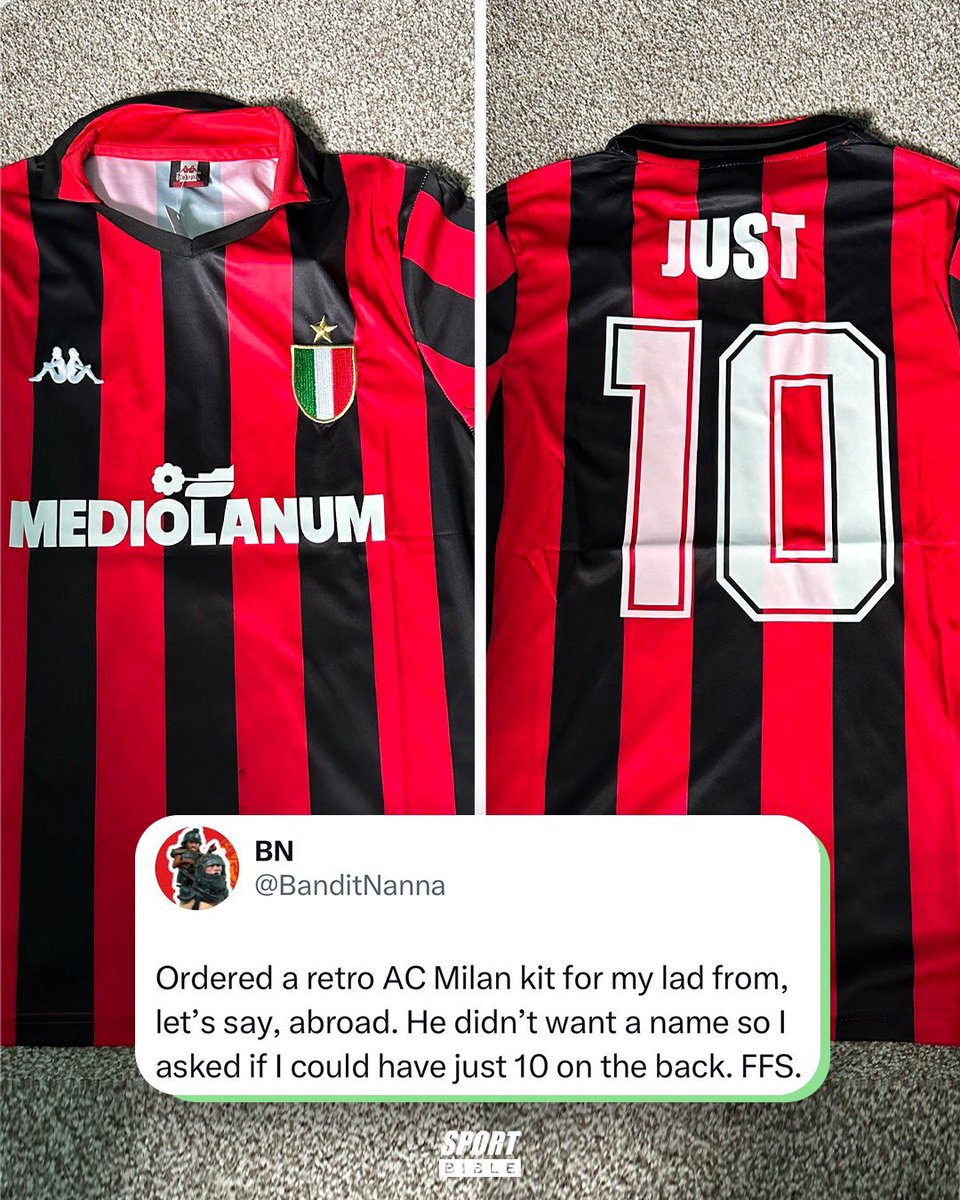 sportbible's tweet photo. He might not want it now anyway after last night’s result 😅😂 https://t.co/VifOixeMSc