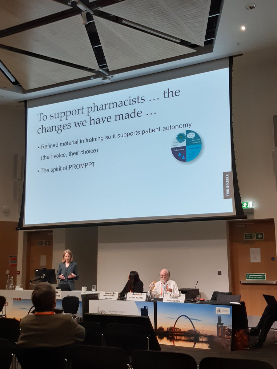 MargaretMDunham's tweet image. #BPSASM2023 good to see patient autonomy in support for opioid tapering. Such a vital consideration. @DrSAHarrisson talking about PROMPPT