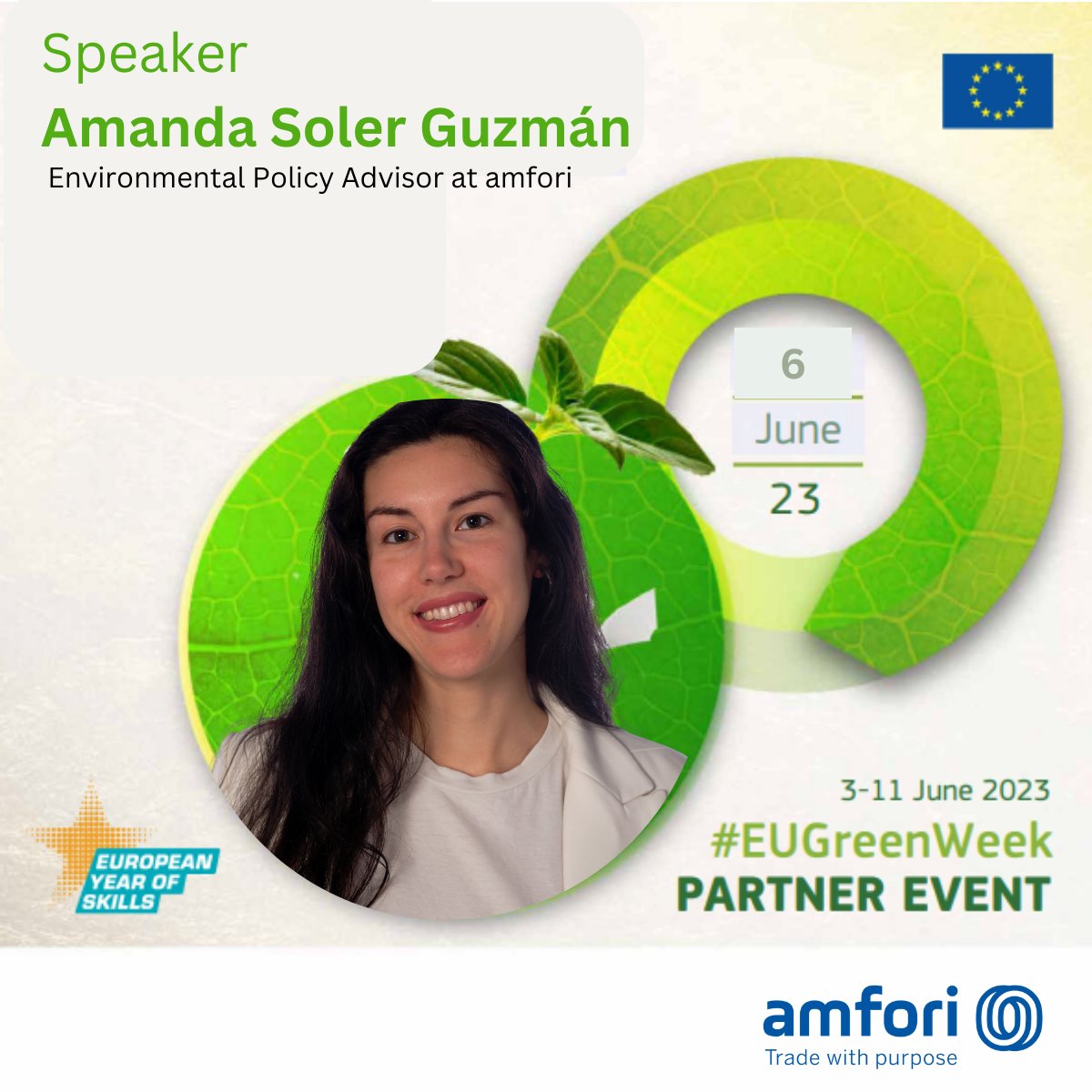 WEBINAR 🚨📢Over 90% of a company’s environmental impact is attributable to its #supplychain? Join us on 6 June 2023, 10:00 CET, to learn how to "build skills for fair, responsible and inclusive supply chains" HERE 👉 amfori.org/event/sustaina… #EUGreenWeek