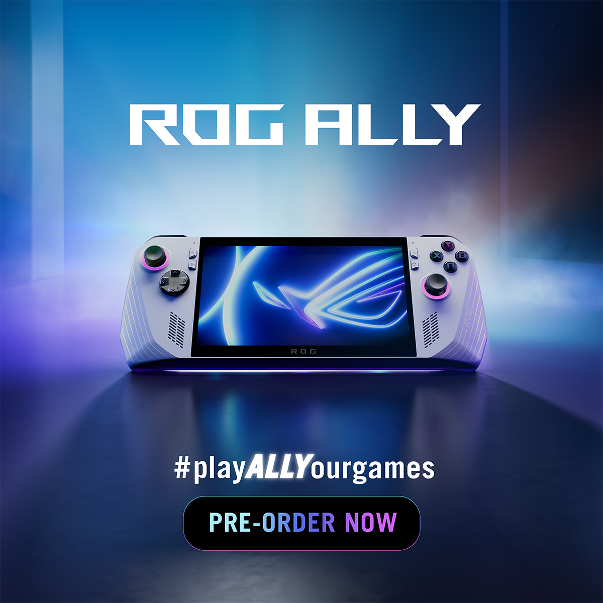 The ROG Ally is now available for pre-oders! US 👉 rog.gg/bestbuy CA 👉 rog.gg/bestbuy.ca UK 👉 rog.gg/ukally Or check out your local rog.asus.com 'Where to buy' page! #ROGALLY #playALLYourgames