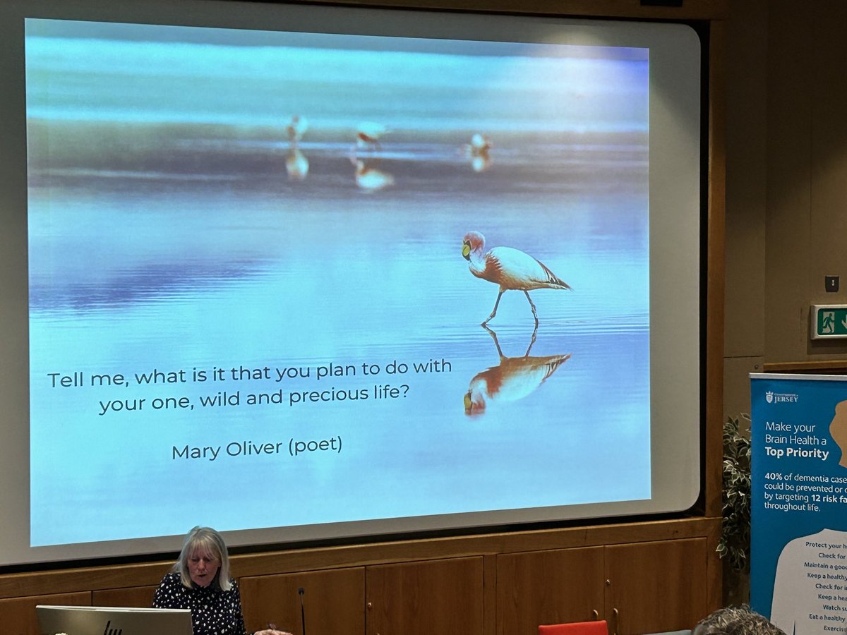 What am I going to do with my one, wild and precious life ? #Toptotoe ⁦<a href="/JulieLuscombe/">Dr Julie Luscombe</a>⁩