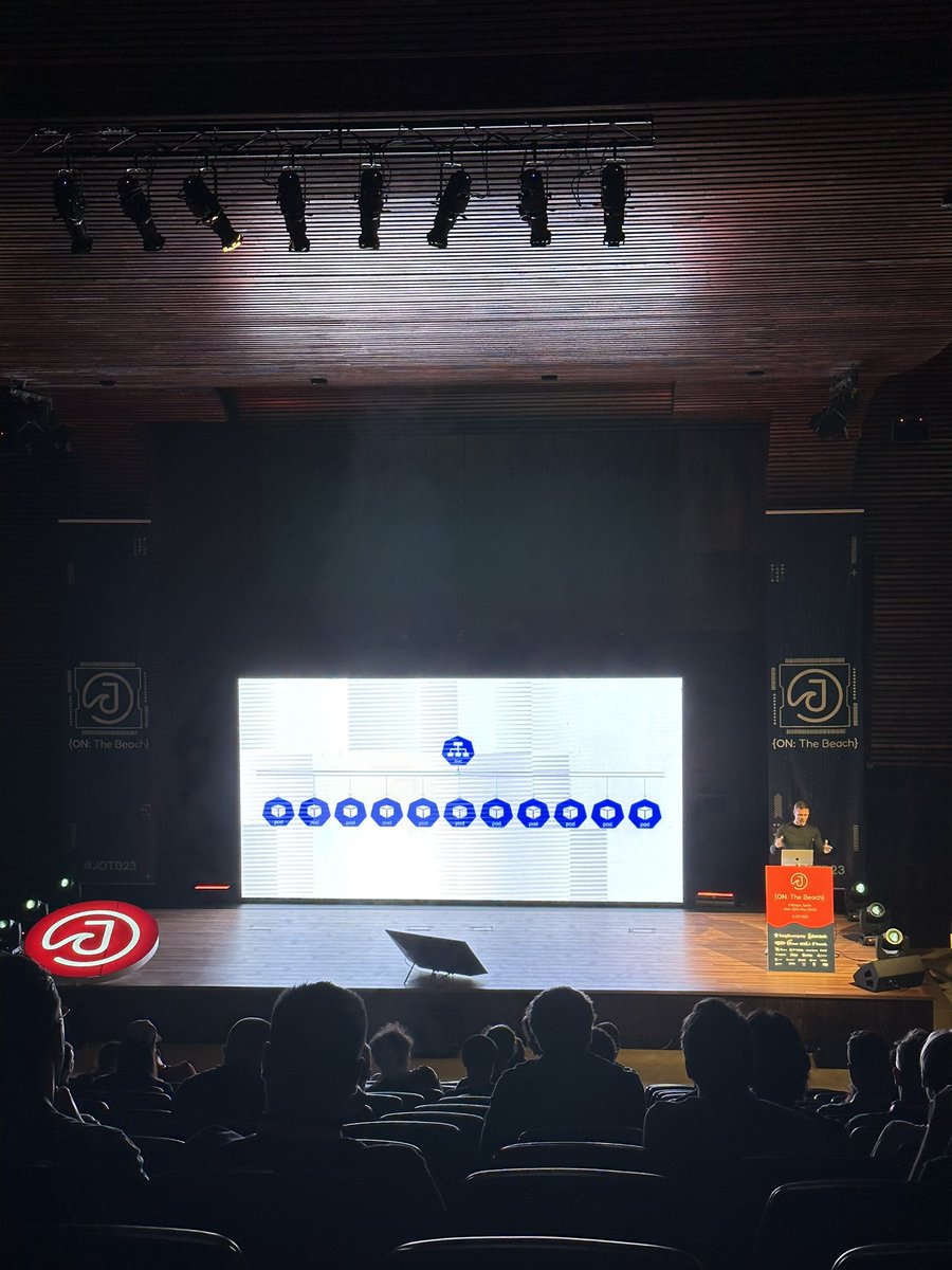 We’ve attended @breckcs talk about #Kubernetes probes at #jotb23. We’ve promised we’re not gonna shooting us again in the foot. Thanks for the advise! #DevOps #SoftwareDevelopment #Wunderdog #PolarSquad #Malaga #docker #containers