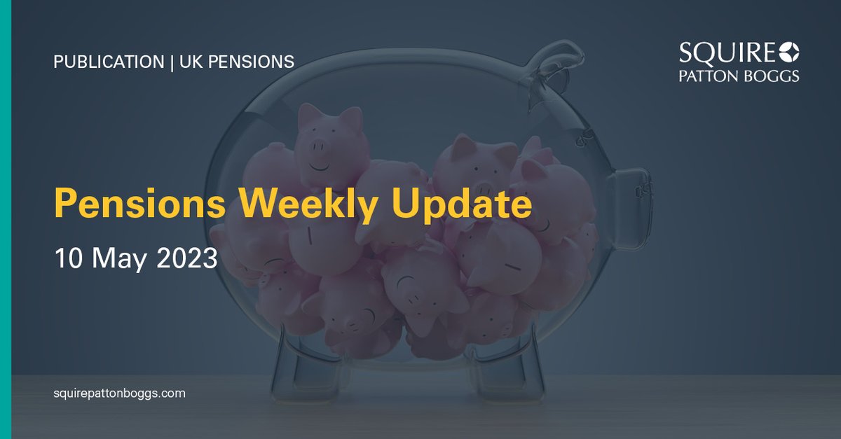 SPB_Global's tweet photo. Be sure to check out the #TeamSPB weekly summary of key legal and regulatory developments relevant to occupational pension schemes.

Read the full update here 👉 https://t.co/EmBrXEC7OK

#UKPensions | #PensionsUpdate https://t.co/g1U83gATS1