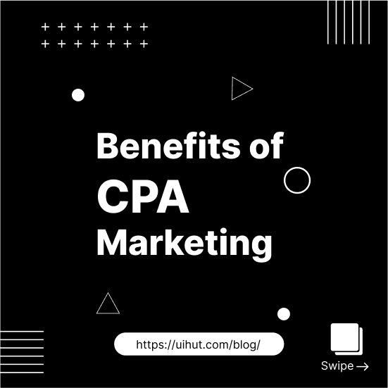 webuicode's tweet image. 🔥 Benefits of CPA Marketing:
⚡ Easy to Set Up
⚡ Pay After The Sale
⚡ Low Risk
⚡ High ROI
⚡ Expand Marketing Reach
Get all the tips↴
uihut.com/blog/what-is-c…