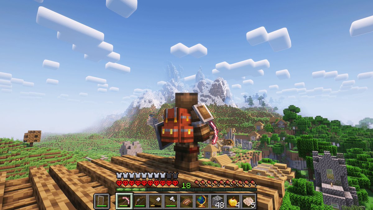 Minecraft-France on Twitter: "Une partie moddé sur #Minecraft avec un