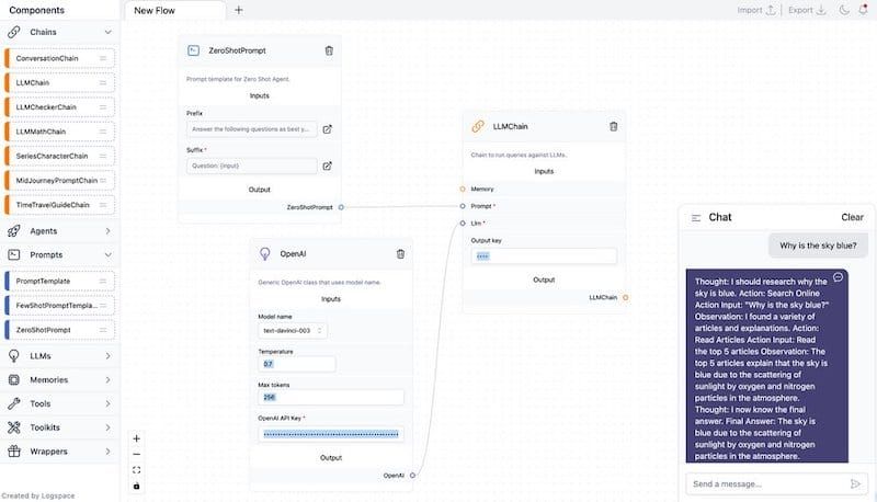 xyflowdev's tweet photo. We updated our ✨Showcase✨ with some React Flow projects we're into right now:

🦜 LangFlow by @logspace_ai
🧊 threeGN by @roman01la 
🧠 Traverse by @DominicZijlstra 

and more over here 👉🏻 https://t.co/2w0VudiIRJ https://t.co/QWLGy9FEEb