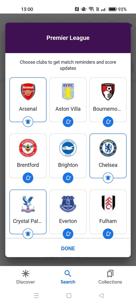 Guys🤩Google has new features for you to enjoy. Use this link to subscribe to premier league alerts:
goo.gle/epl8
Click on the alert button on your top right corner to turn on notifications for your favourite team🤩🤩🔥 
#AD #FindWithGoogle #SearchNiLife #SearchIsLife