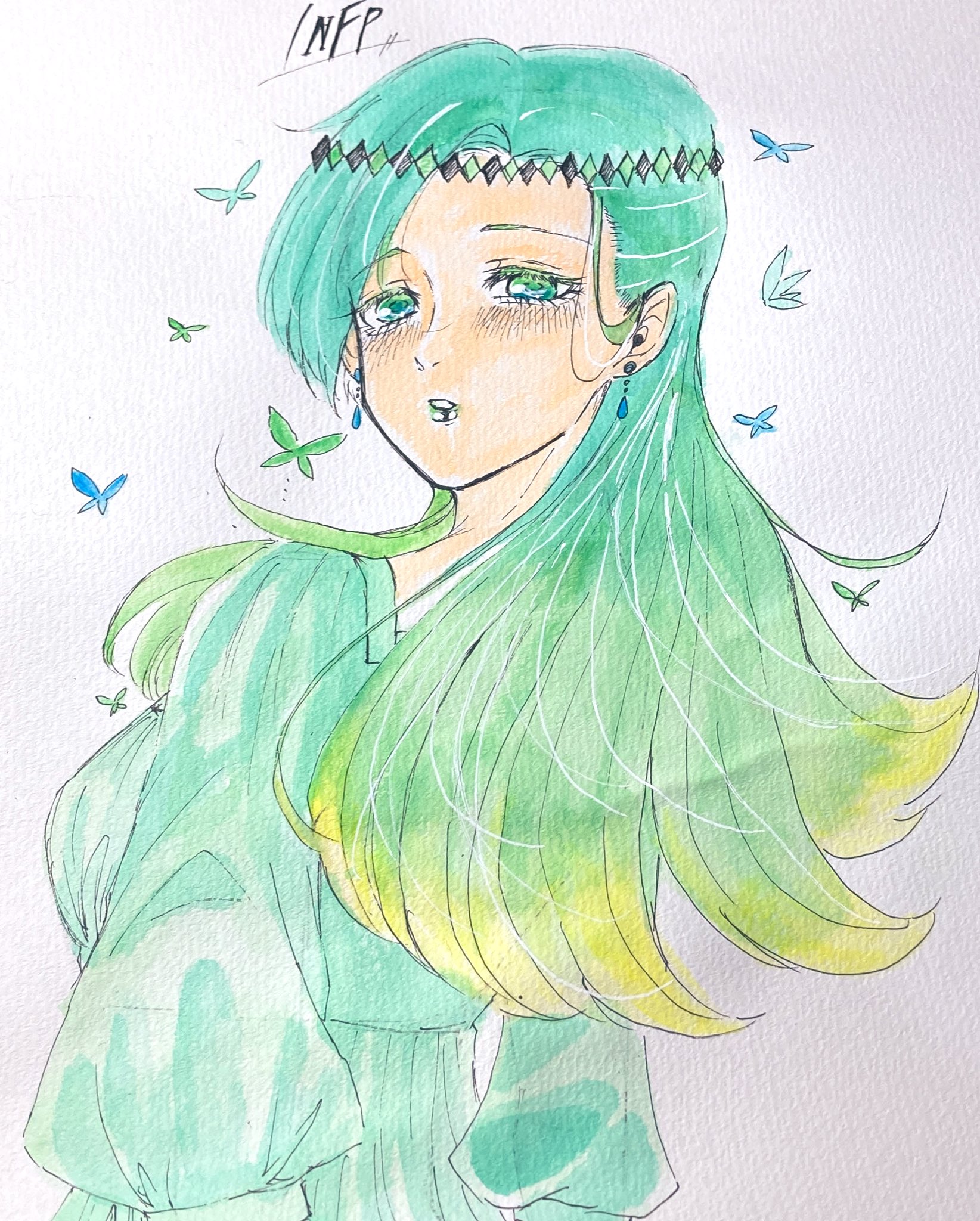 絵画 栗原喜依子 月夜・裸婦 リトグラフ 1/180