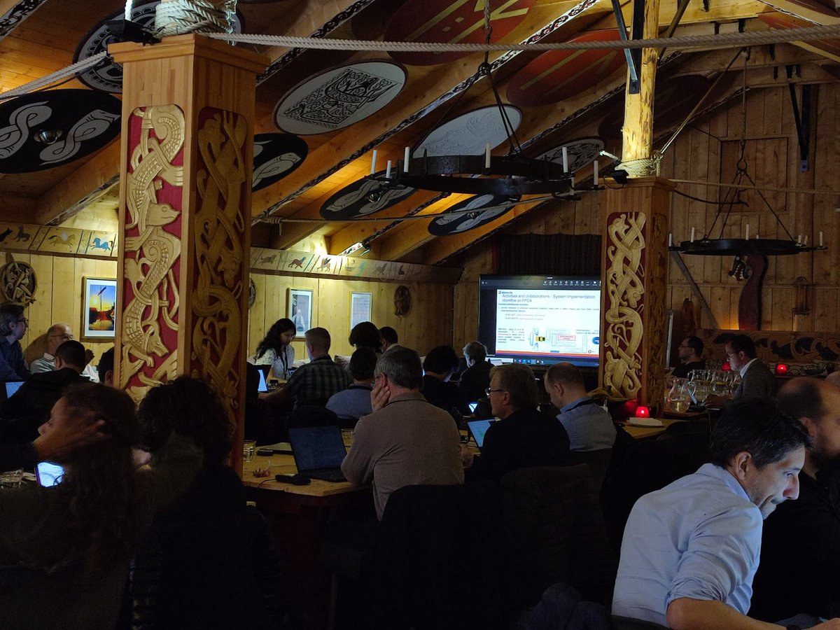 Tiziana_Fanni's tweet photo. When you cannot be there, but you are there anyway 😜 #remotepresentation at @aidoart meeting https://t.co/QpkKVNCbSH