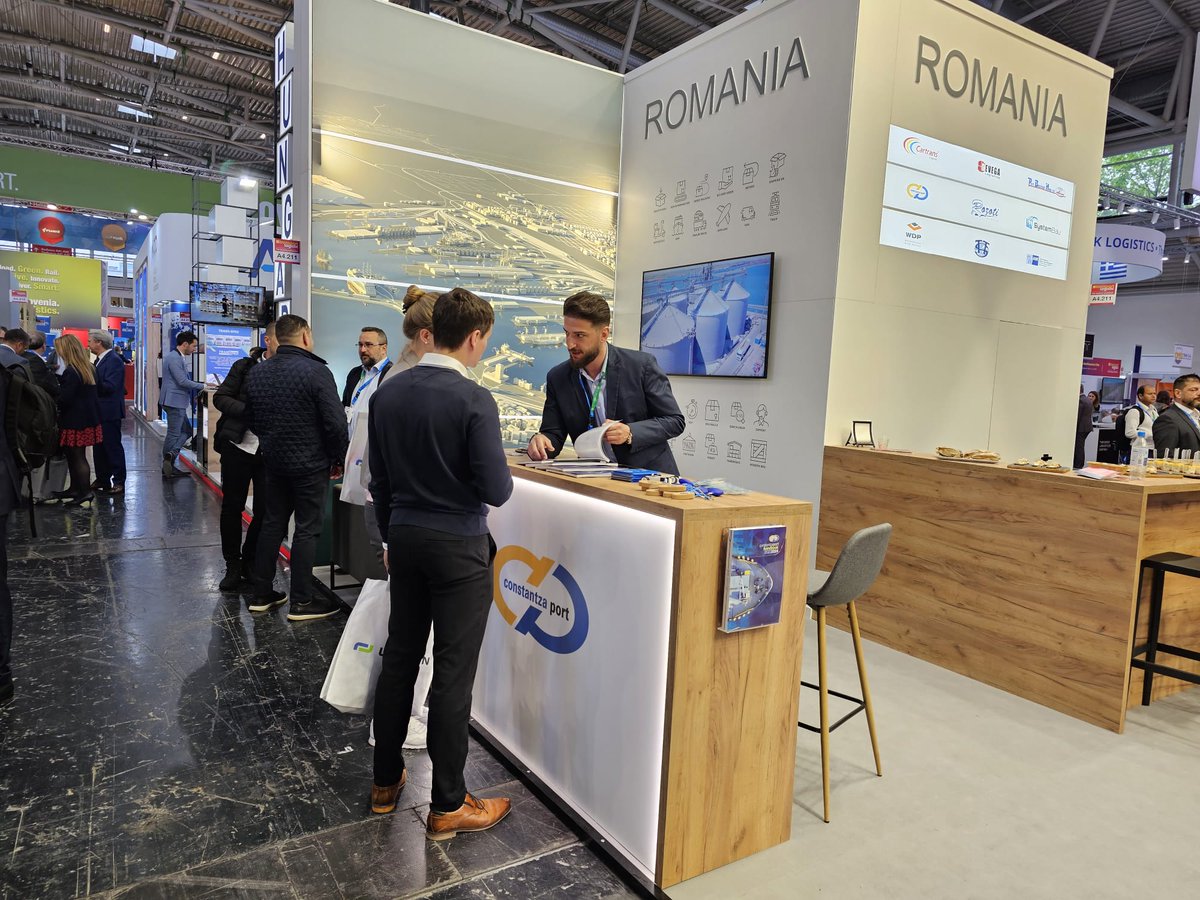 #ConstantaPort, prezent la cel mai mare târg din lume pentru logistică, mobilitate, IT și managementul lanțului de aprovizionare #TransportLogistic2023, München, Germania, organizat în perioada 9-12 mai 2023
portofconstantza.com/pn/ro/stire/1/…