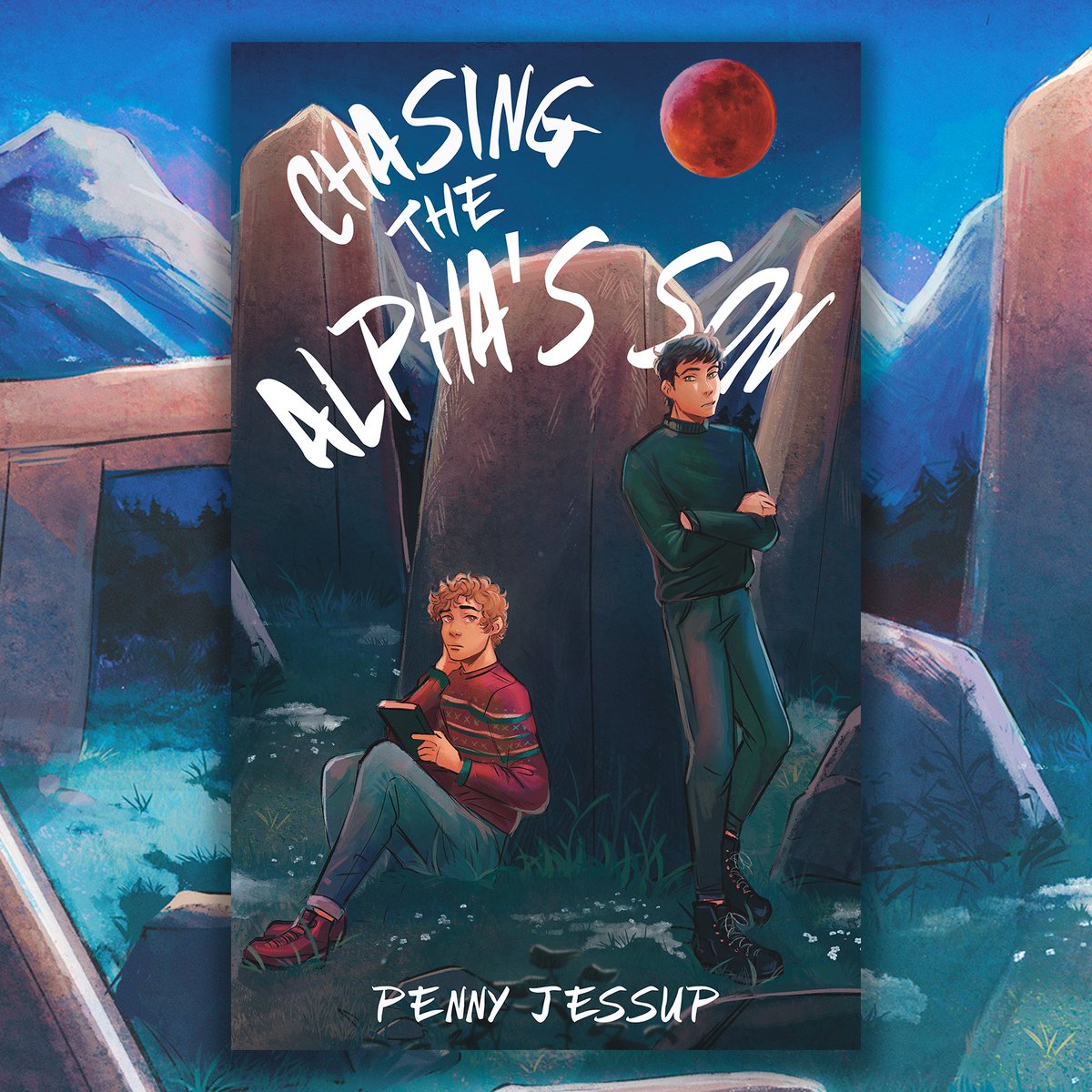 tinyghostpress's tweet image. 🐺🐺🐺COVER REVEAL!!!🐺🐺🐺

Here it is world! We are so so excited to be able to finally share the cover of Chasing The Alpha's Son, the second book in The Alpha's Son series by @penny_jessup 

And massive thank to the extraordinarily talented @Kf1n3 for the most gorgeous art!