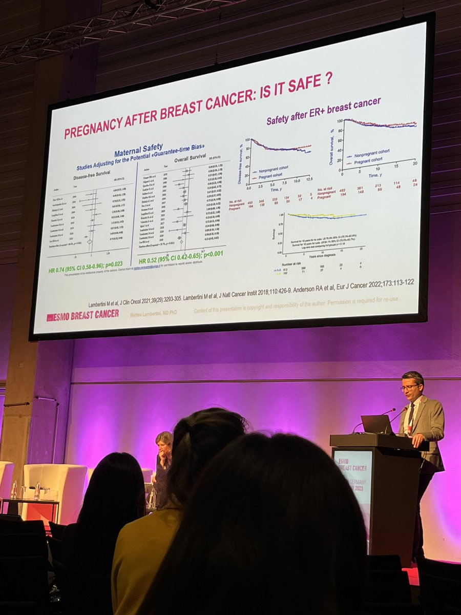 Tanja Spanic (@tanjaspanic) on Twitter photo Fertility and pregnancy for BRCA carriers and after #breastcancer is safe after treatment and fertility preservation counseling is needed before the treatment. Thank you <a href="/matteolambe/">Matteo Lambertini, MD PhD</a> for your great work and efforts for young BC patients #ESMOBreast23 Fertility and pregnancy for BRCA carriers and after #breastcancer is safe after treatment and fertility preservation counseling is needed before the treatment. Thank you <a href="/matteolambe/">Matteo Lambertini, MD PhD</a> for your great work and efforts for young BC patients #ESMOBreast23