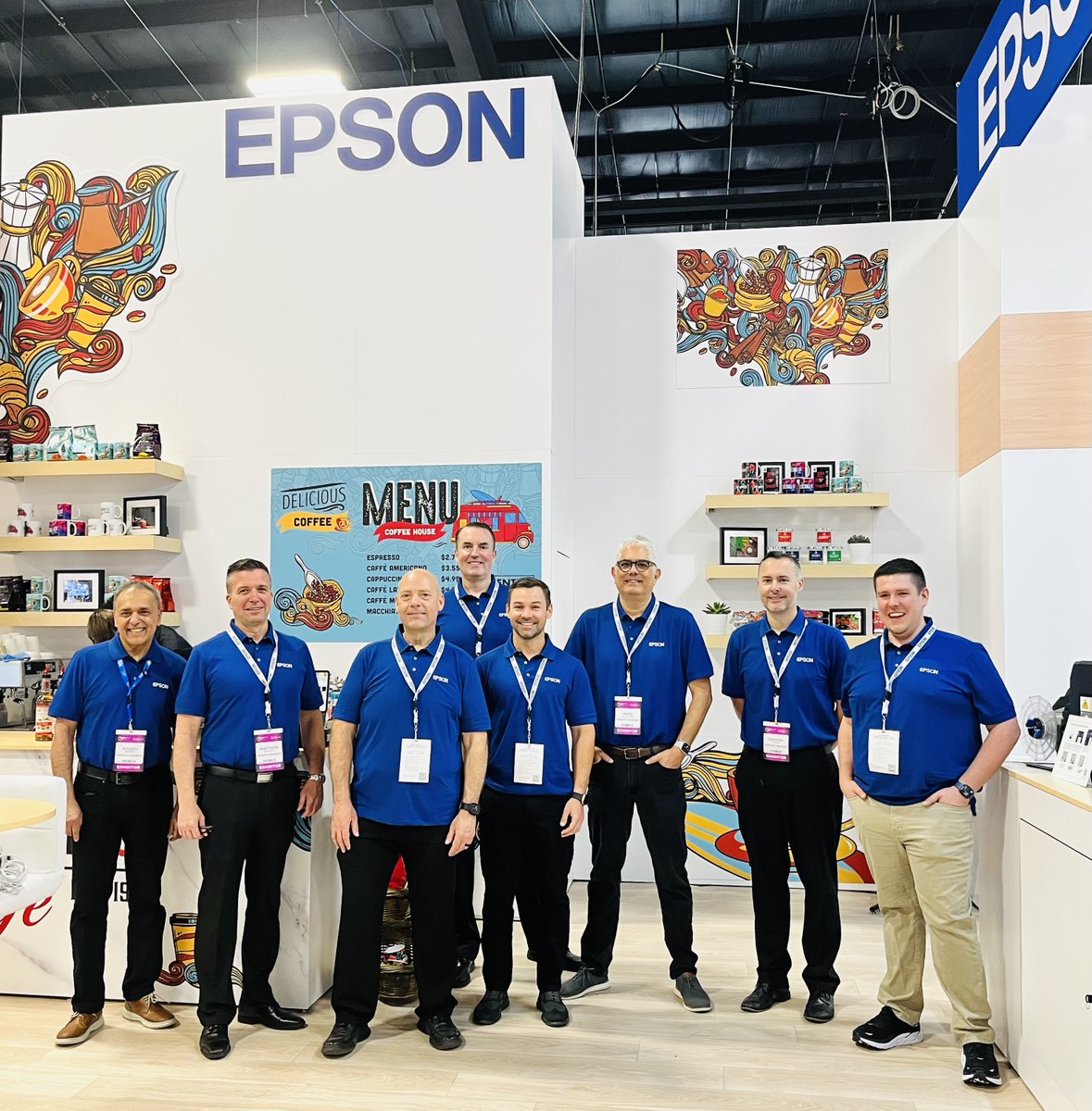 EpsonCanada's tweet photo. We are at the Graphics Canada today - booth # 5240 with the latest and greatest in printing technology. Meet and learn more about Epson products from our experts! #GraphicsCanada https://t.co/qmRjsTSJjb