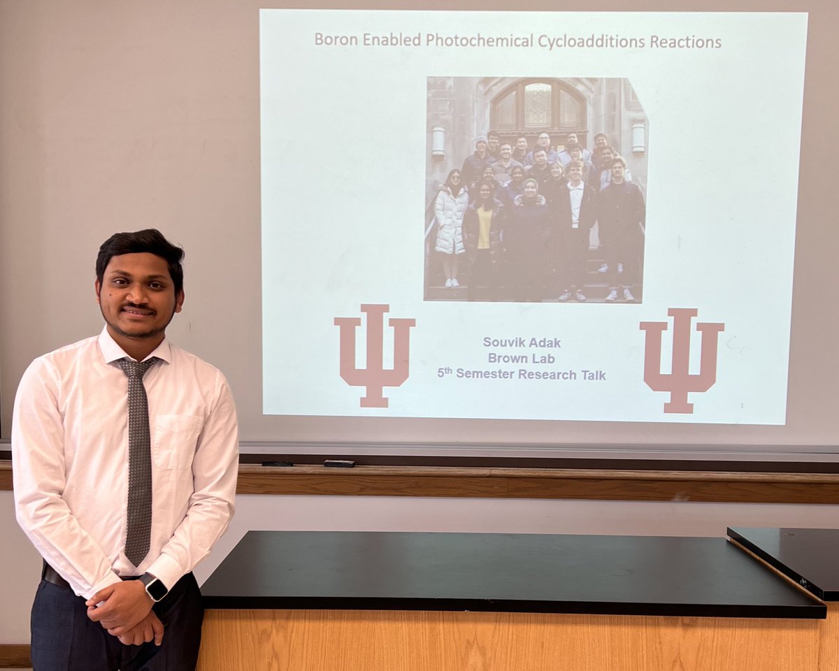 Brown Lab (@kbrownlab) on Twitter photo π¨ The Brown Lab officially has a new PhD candidate in the group! π
Congratulation to <a href="/SouvikA26351772/">Souvik Adak</a> ππ»ππ»
Be on the lookout for his work coming out soon! π
#TeamSquare #TeamEnT π¨ The Brown Lab officially has a new PhD candidate in the group! π
Congratulation to <a href="/SouvikA26351772/">Souvik Adak</a> ππ»ππ»
Be on the lookout for his work coming out soon! π
#TeamSquare #TeamEnT
