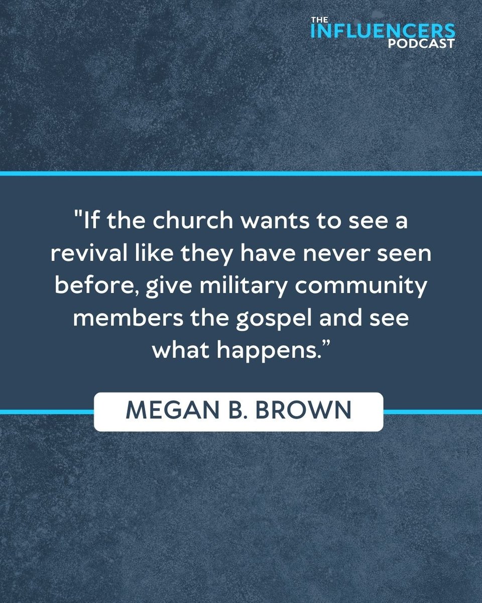 hearinfluencers's tweet photo. A pot of coffee, a Facebook post, and a bulky Bible--how a movement started with military spouses. ☕️

Megan B. Brown, a seasoned military spouse, bible teacher, and military missionary explains living out the Great Commission.

Grab a coffee and listen > https://t.co/fUONeLimAT https://t.co/HvGVp9mukA