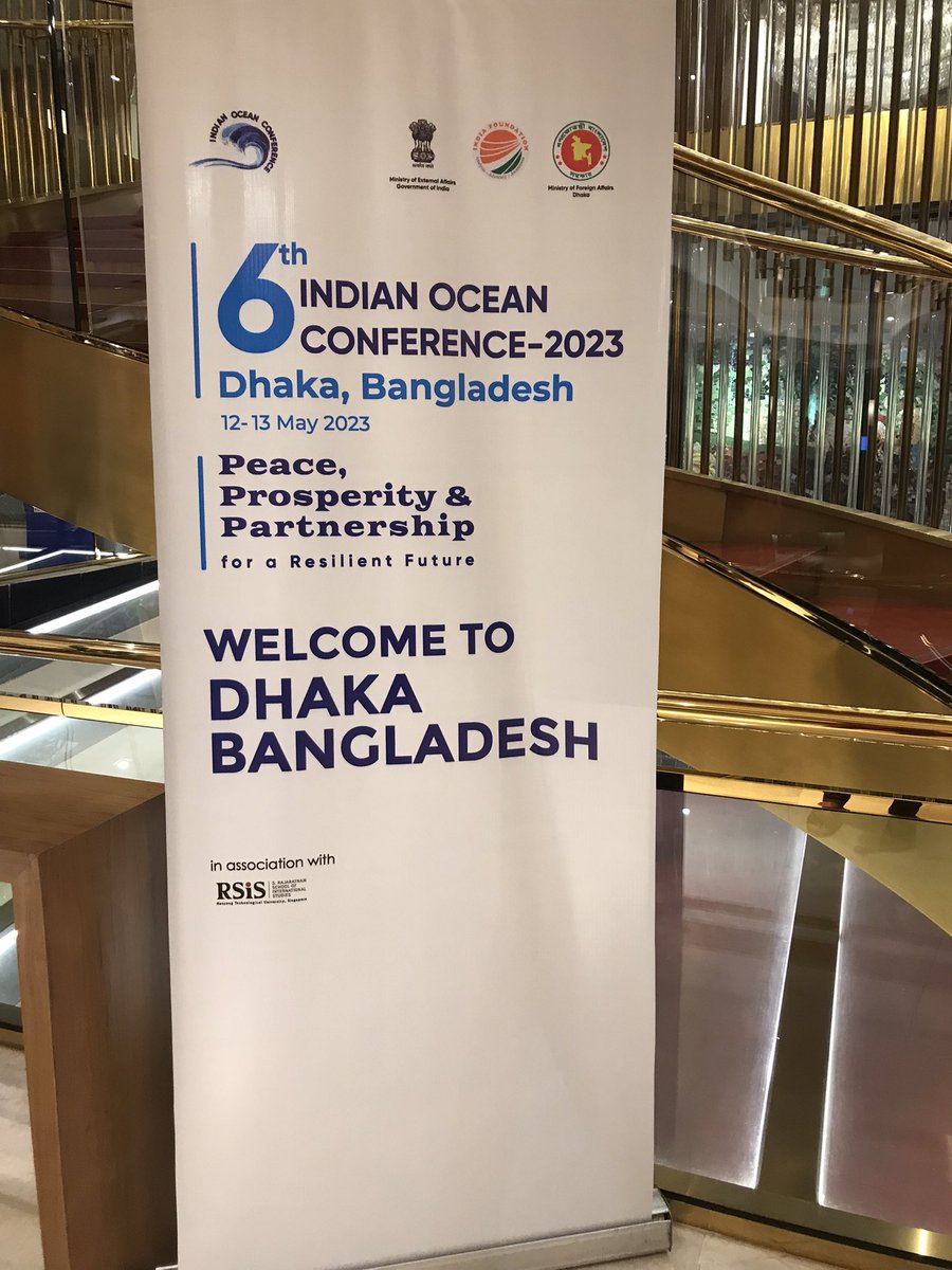 Reached #Dhaka to attend #IOC2023 
@indfoundation