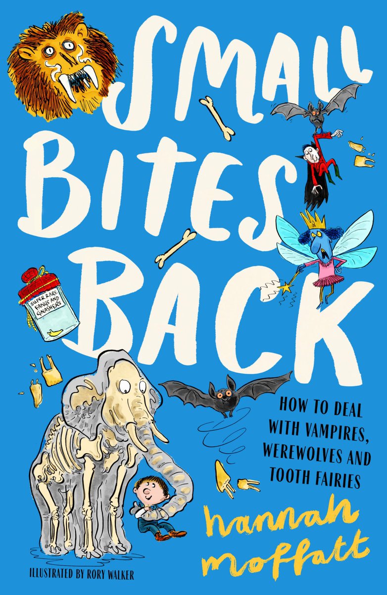 CRSains's tweet photo. Happiest of launch days to Small Bites Back @MissDePlume!
Join Harvey Small and his best friend Walloping as they head to the vampire mountains where they meet a school of vampire dentists 🧛♂️ 🦷!
Such a brilliant romp of a read, #SmallBitesBack is enormously funny! 😆 https://t.co/vlsxuLvgaM