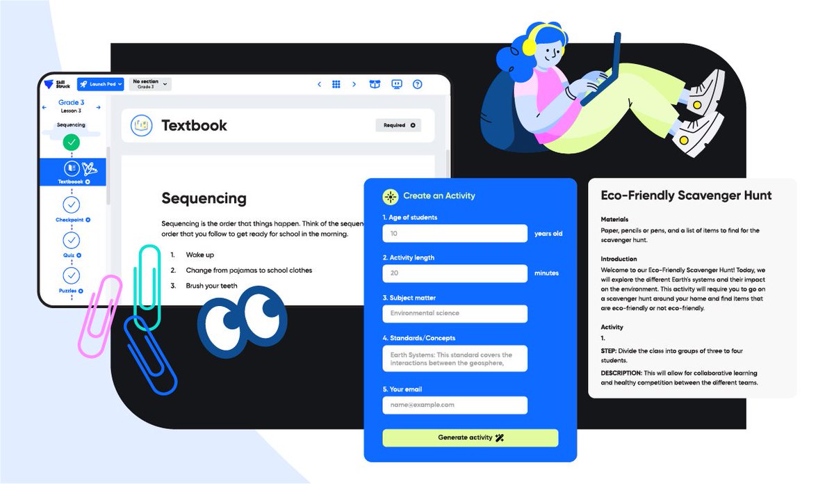 We pushed out some exciting product updates in Q1. Click to learn about new features including Custom Assessments, New #ProfessionalDevelopment Offerings, a Lesson Activity Generator powered by #AI and more!➡️bit.ly/Q1_Updates #codingisforeveryone #CTE #edtech