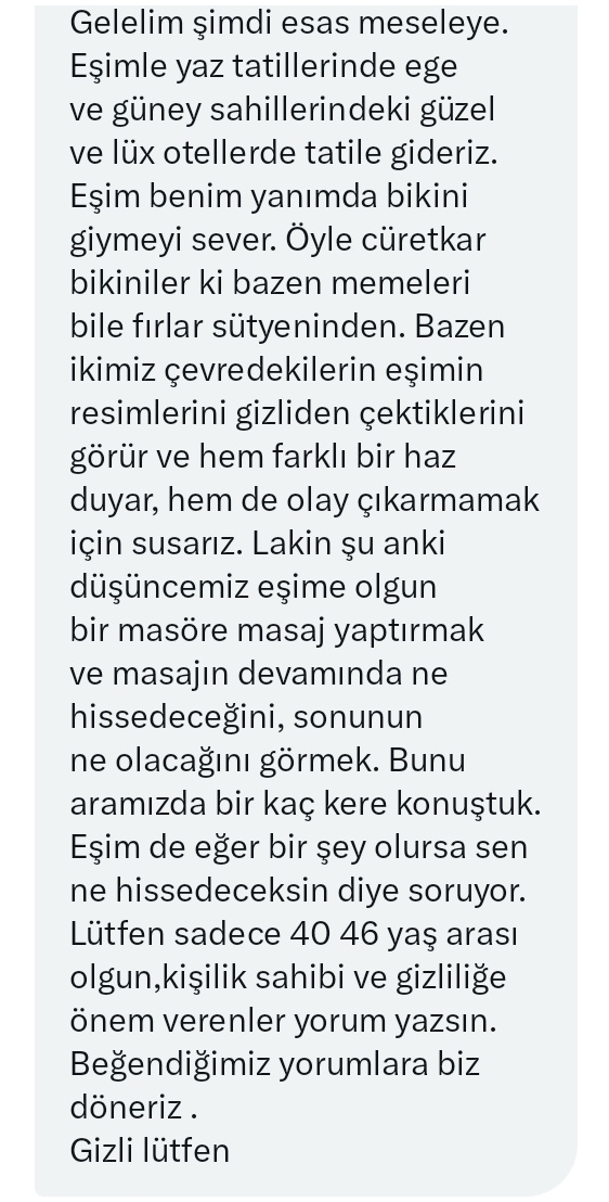 Eşini teşhir etmeyi seven takipçimin itirafi