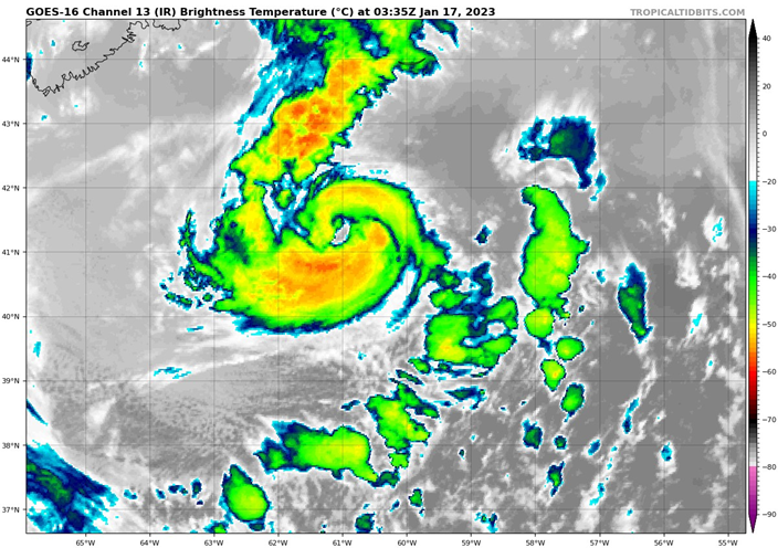 NOAA has determined that the Atlantic had a January subtropical storm:

nhc.noaa.gov/archive/text/P…

While storm will not be given an official name retroactively, when Arlene forms, it will be 2nd storm of the 2023 Atlantic #hurricane season.