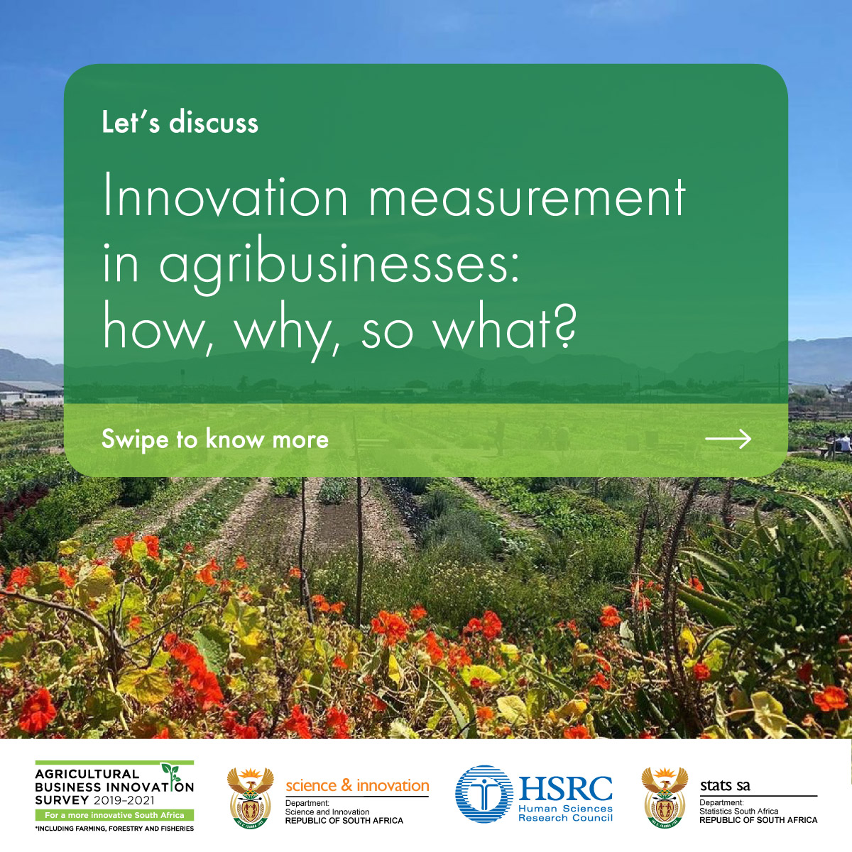 CeSTII_HSRC's tweet photo. Find out why growing a culture of innovation in South Africa is important. Click here to read more: https://t.co/8dDJxjRuq5
#hsrc #cestii #agritech #agriculturetechnology #agriculture #SouthAfrica https://t.co/zPUsjBPiD6