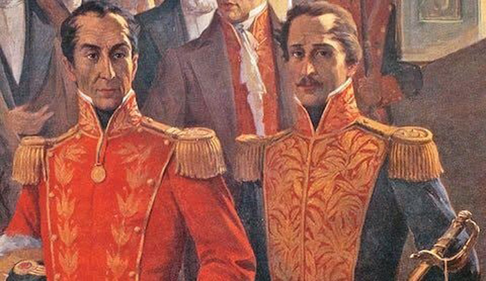 LOMBARDIBOSCAN's tweet photo. Hay un fragmento de una carta privada de Simón Bolívar dirigida a Rafael Urdaneta, uno de sus generales más cercanos y leales, del año 1830, cuando ya se dirigía al exilio y sepulcro, en que le confiesa esto: “Por no entendernos con el general Santander todo lo hemos perdido”. https://t.co/j94eVkahjW