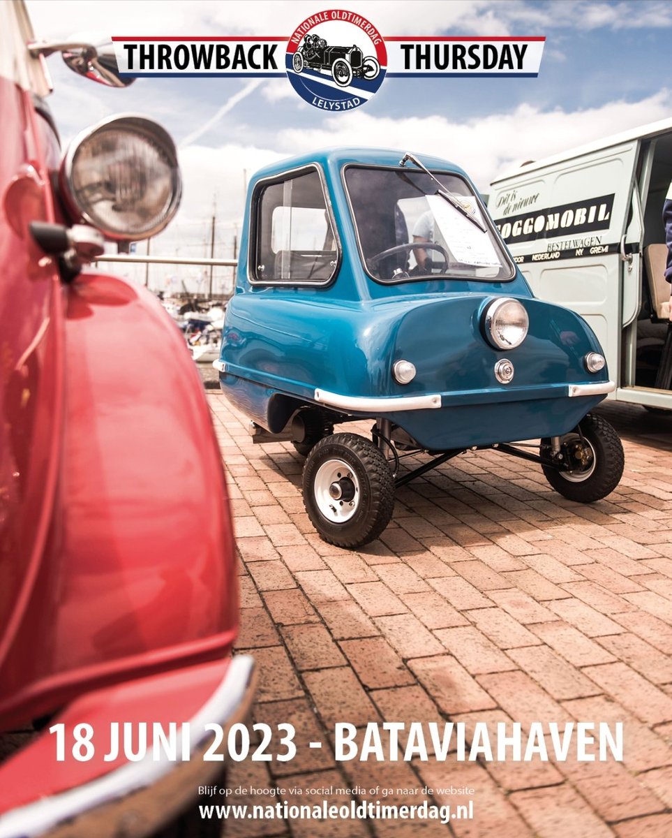 Nat_oldtimerdag's tweet photo. De Nationale Oldtimerdag is er ook voor de allerkleinsten, zoals deze Peel P50!

#ThrowbackThursday #PeelP50 #NationaleOldtimerdag #VaderdagIsOldtimerdag https://t.co/2hV9J8bPTc