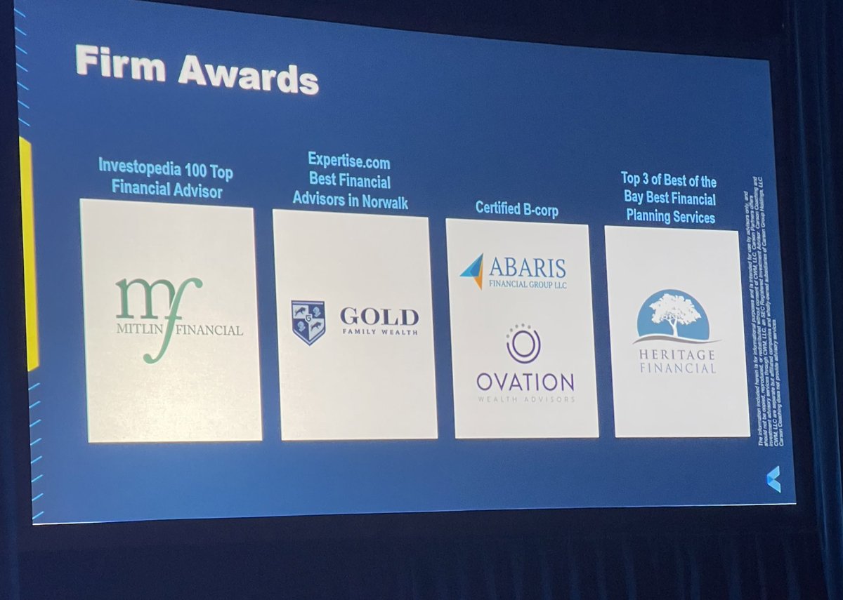 MitlinFinancial's tweet image. Carson Partners making an impact …

#FindYourFreedom #LifeAtCarson @CarsonGroupLLC