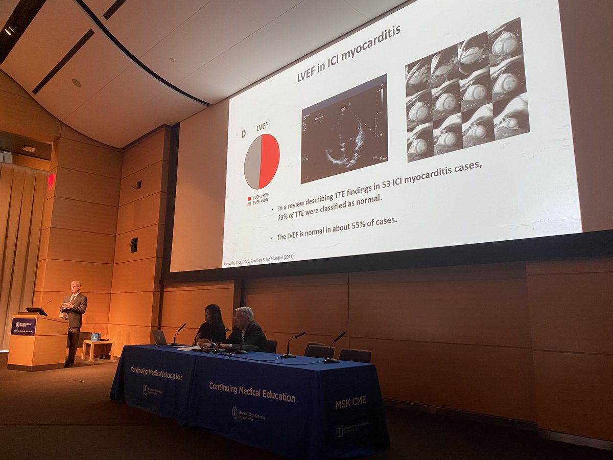Always great to hear the erudite ⁦<a href="/TomasNeilan/">Tomas G. Neilan, MD, MPH</a>⁩ speak on #ici #myocarditis #mskcardioonccme