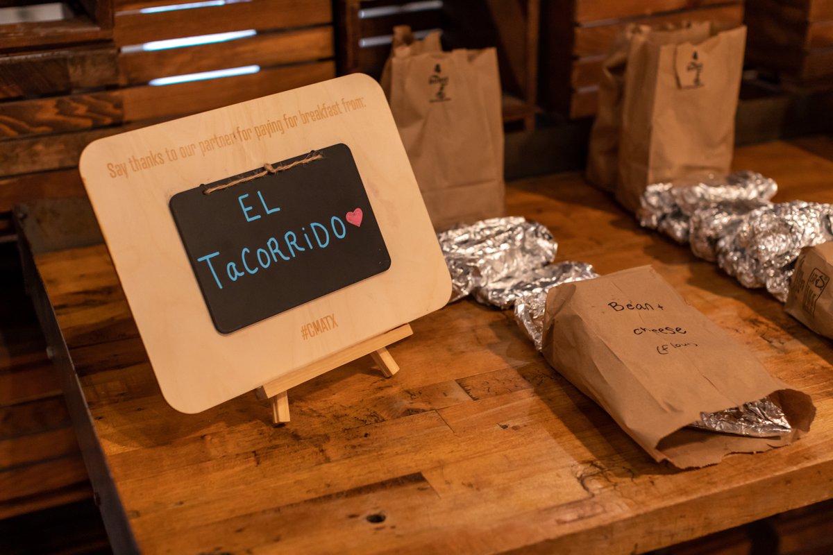CM_Austin's tweet image. We enjoyed breakfast tacos from El Tacorrido at our April event thanks to our partner @thirteen23 
We’re spreading the taco love around to this year to support small, local restaurants. Where should we get tacos from next? #CMATX #CMmovement