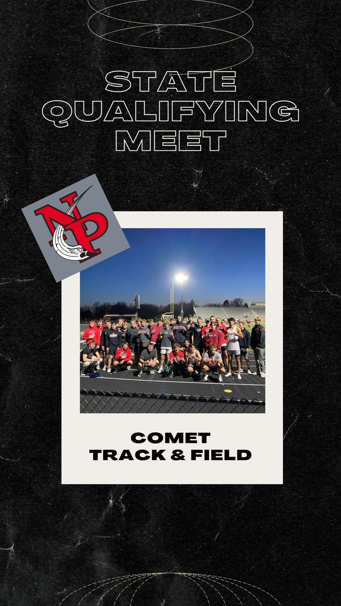 It’s Meet Day! Let’s Go! 3A District 7 at Nevada! 4:00pm Field Events, 4:30 Running Events