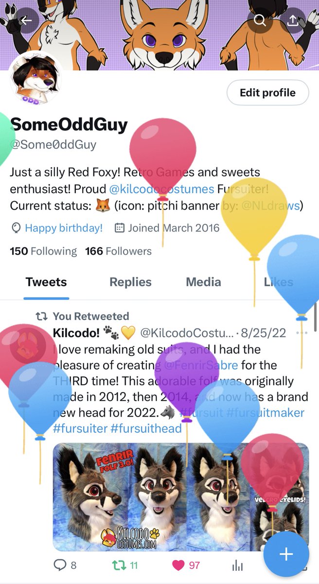 I guess it’s balloon day for me. Sorry for the inactivity lately, just been really busy with school. >w>;;