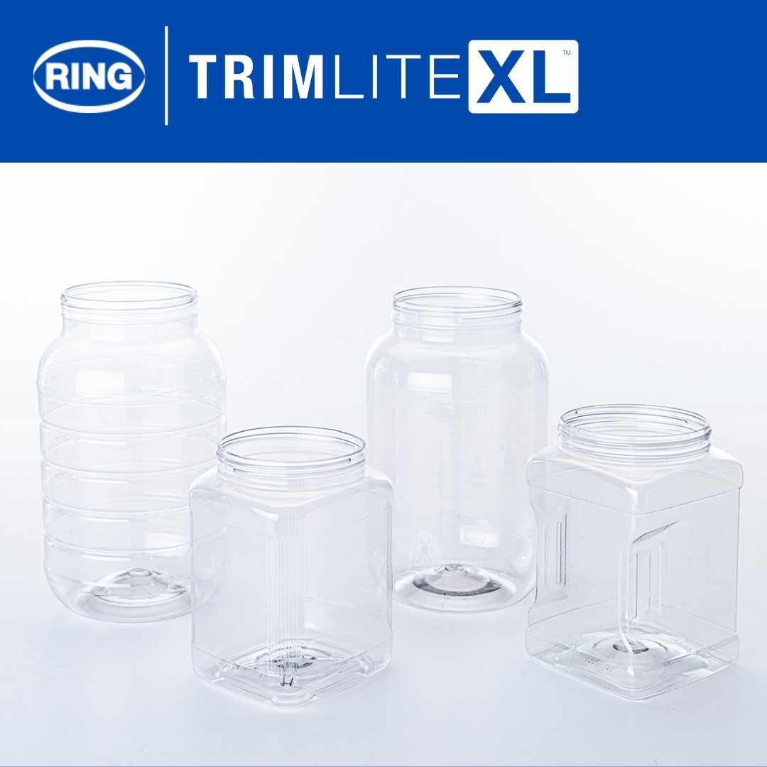 TRIMLITE® XL is more efficient than large containers made using traditional single-stage technology. It also reduces plastic by up to 20%, helping our customers meet their #sustainability goals. Learn more about our technology: buff.ly/3MgogMC. #sustainablepackaging