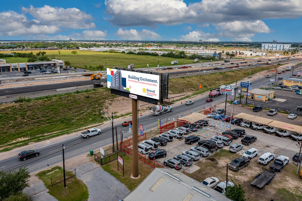 mediachoicellc's tweet photo. Driscoll Children's Hospital ensures world-class physicians, treatments and cutting-edge technologies are close to home when our children need them the most. 
Thank You Driscoll Children's Hospital for advertising with us!

#billboardadvertising #advertising  #texasadvertising https://t.co/7sXBnSlKz7
