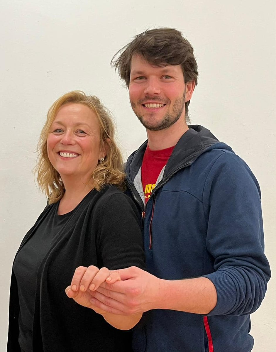 SaferLBG's tweet photo. Safer's Jo with dance partner Victor will dance the Bachata @ Guernsey You Can Dance! They're working hard on their routine, if you'd like to support them please donate here https://t.co/bHiud7BSgn. Tickets available - peterjrose@suremail.gg #gycd #fundraising #domesticabuse https://t.co/KnXgM5IHmv