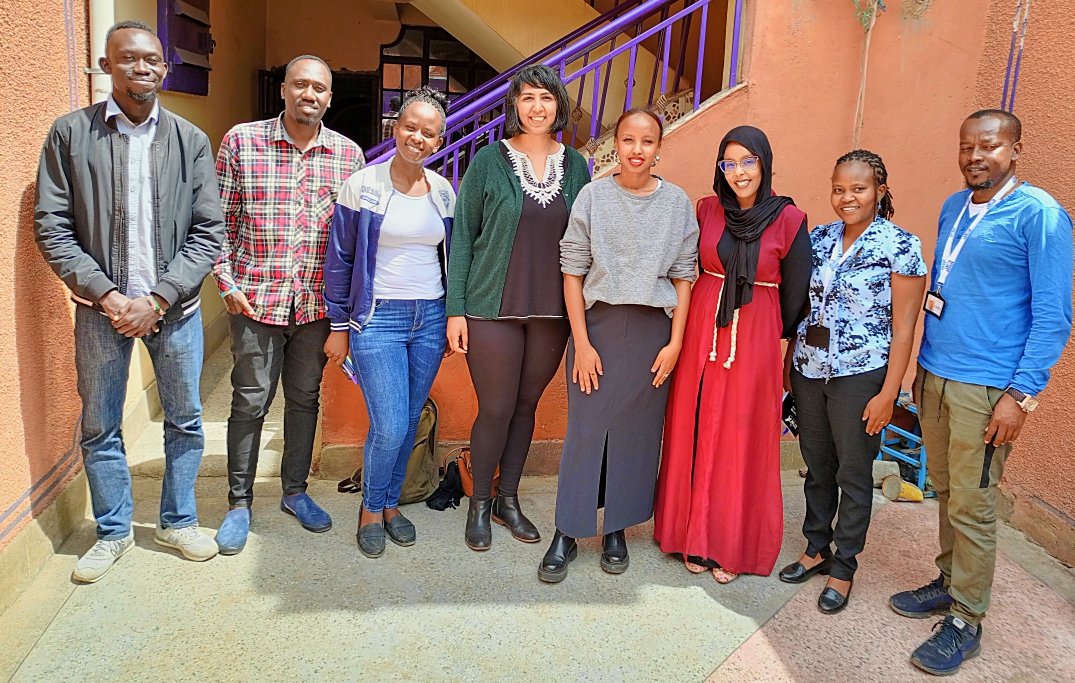 A courtesy visit by <a href="/RefugePt/">RefugePoint</a> team  <a href="/SimarSingh/">SimarJeet Singh</a> &amp; <a href="/maimuna_DJ/">Maimuna Jelle</a> where we had a fruitful engagement on issues affecting refugees in our community, and also highlighted our shared opportunities and challenges we can solve through partnership in livelihood and self reliance program.